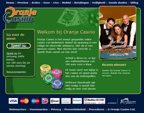 oranje casino free